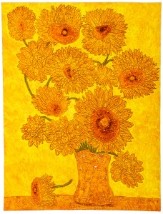 Sunflowers (2011) 85cmx111cm From the official website of British artist, Jim Haldane MA RCA www.jimhaldane.com Copyright © Jim Haldane