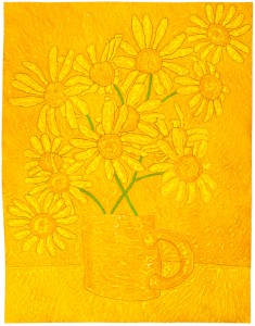 Roadside Flowers (2011) 61cmx77cm From the official website of British artist, Jim Haldane MA RCA www.jimhaldane.com Copyright © Jim Haldane