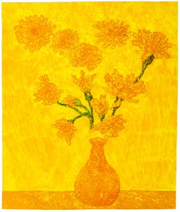 Roadside Flowers (2011) 65cmx77cm From the official website of British artist, Jim Haldane MA RCA www.jimhaldane.com Copyright © Jim Haldane