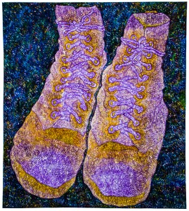 Night Boots (2003) 4' x 5' From the official website of British artist, Jim Haldane MA RCA www.jimhaldane.com Copyright © Jim Haldane